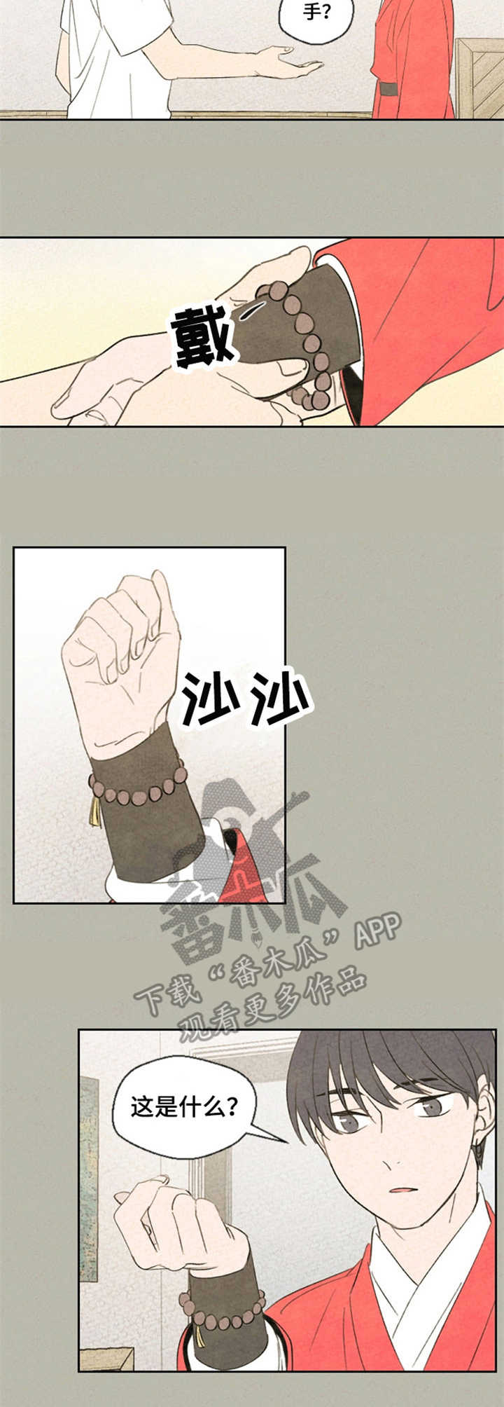 伴生灵宝本命灵宝区别漫画,第33章：手链2图
