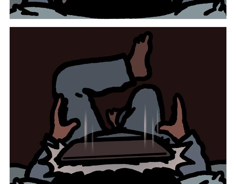 绘心影者漫画,第301话 万圣节的恐怖片2图