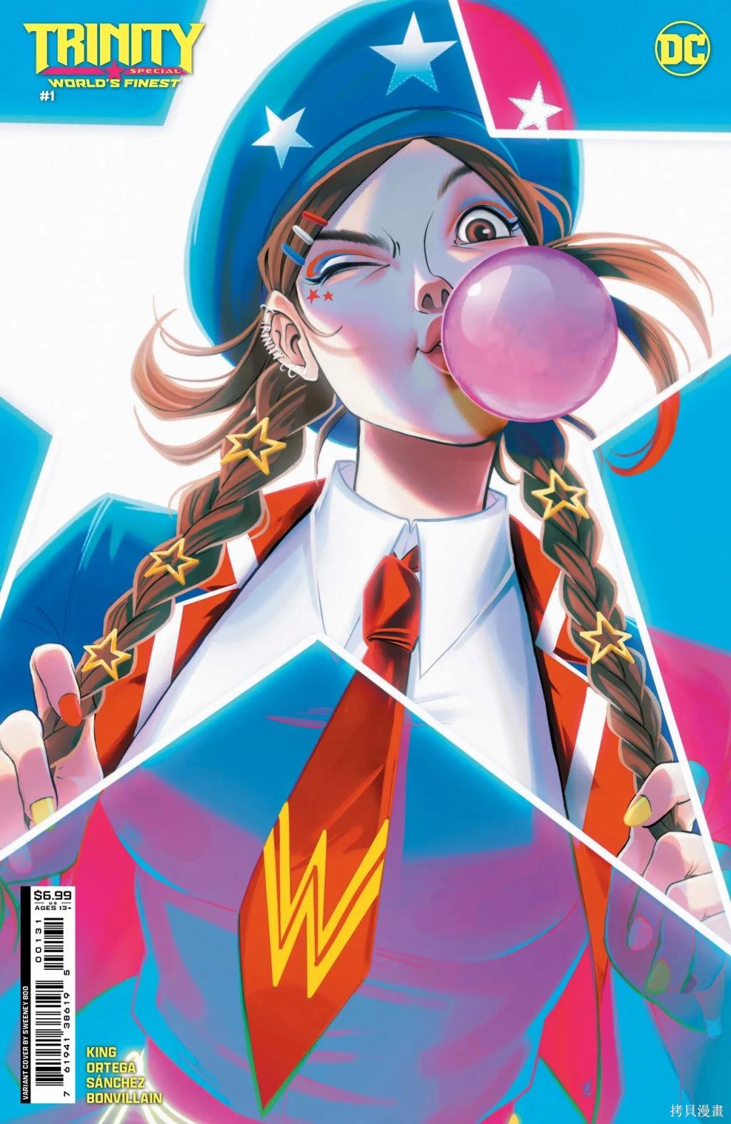 神奇女侠v6在线观看漫画,三位一体：世界最佳搭档3图