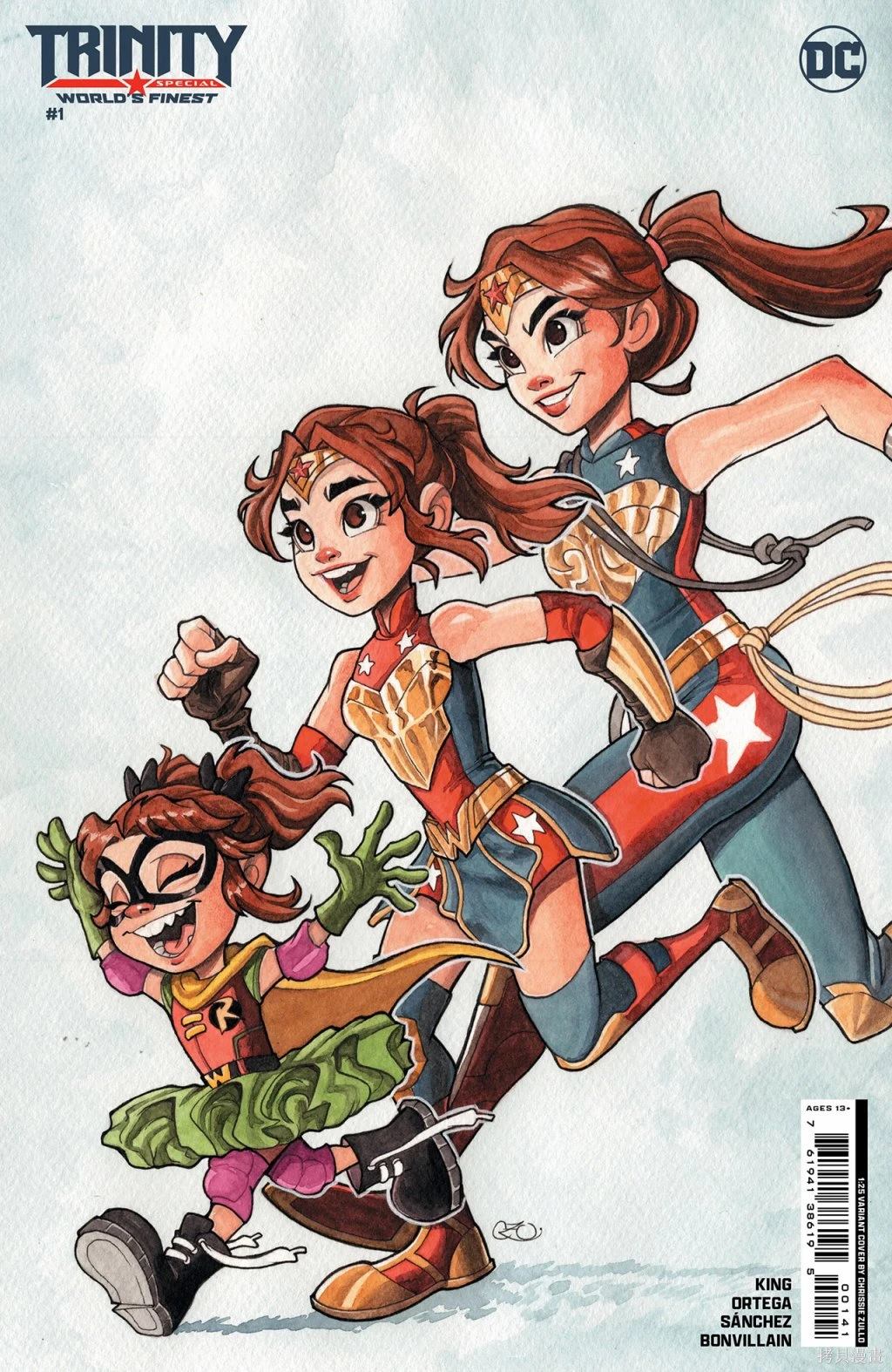 神奇女侠v6在线观看漫画,三位一体：世界最佳搭档4图