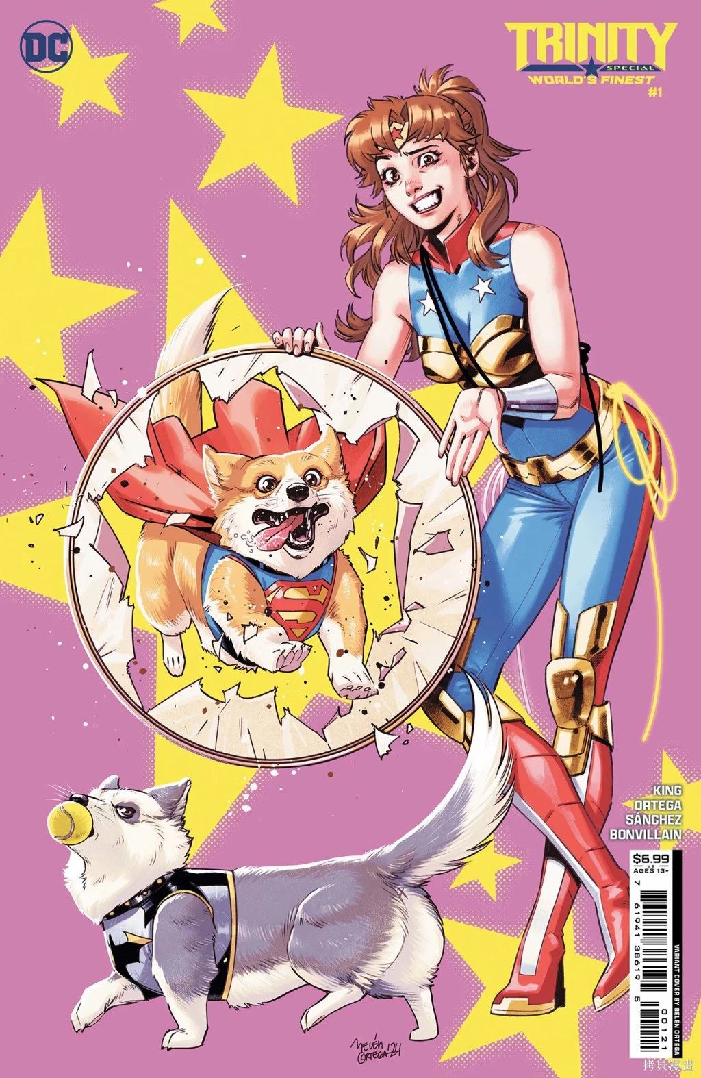 神奇女侠v6在线观看漫画,三位一体：世界最佳搭档2图